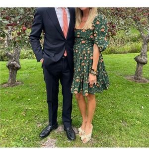 Agua by Agua Bendita green Esoterico Delirio Mini Dress